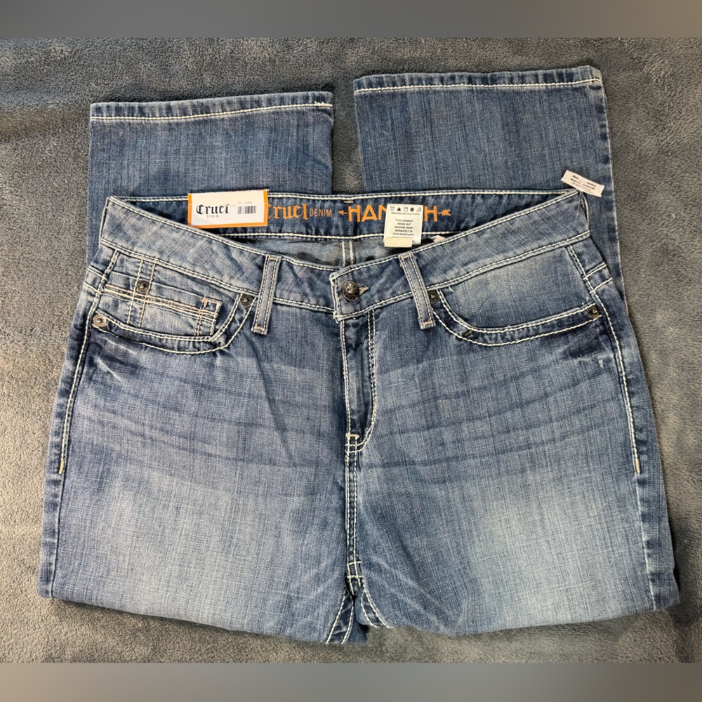 Cruel “Hannah” Women's Boot Cut Blue Jeans